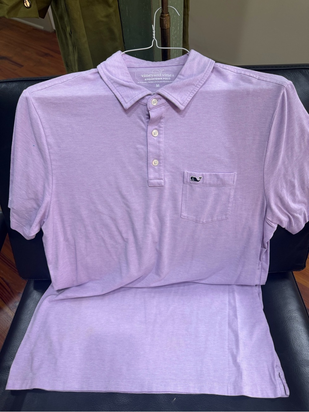 Vineyard Vines Men's Lavender Pocket Polo